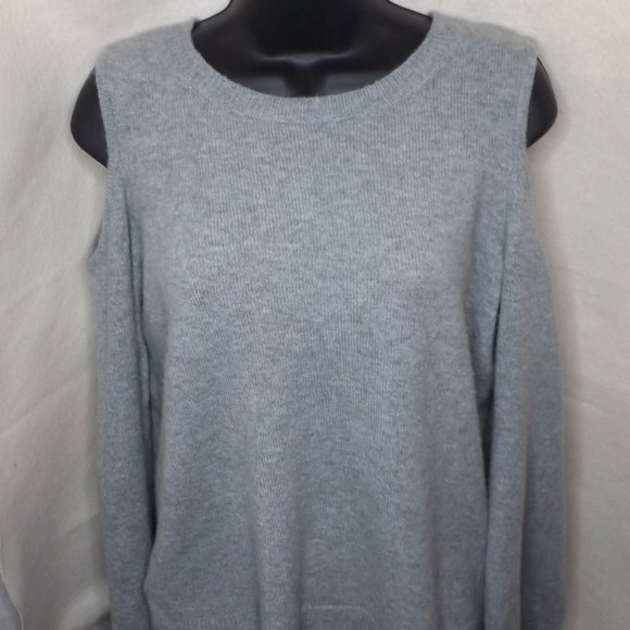 Loft Wool Blend Open Shoulder Sweater- Women's Small - Picture 2 of 9
